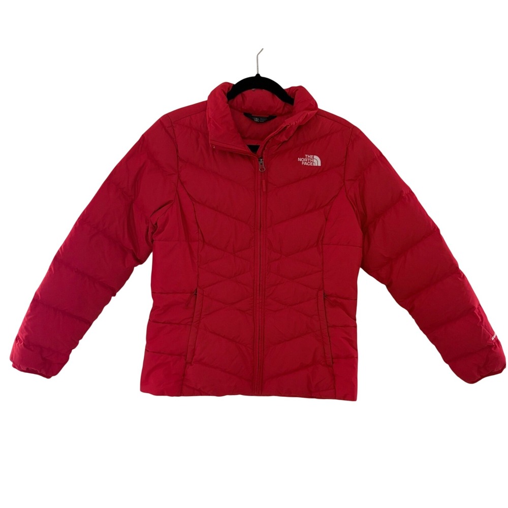 The North Face Aconcagua II Tomato Red Down Puffer Jacket NF0A3CR6 Womens Medium